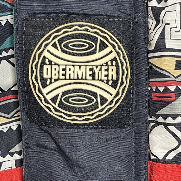 VTG OBERMEYER YOUTH SIZE 16 Ski Snowboard Hooded Jacket Aztec Tribal Southwest - Picture 9 of 16